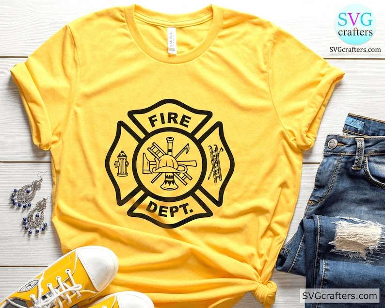 Fire Dept svg High Quality Perfect for your Design 