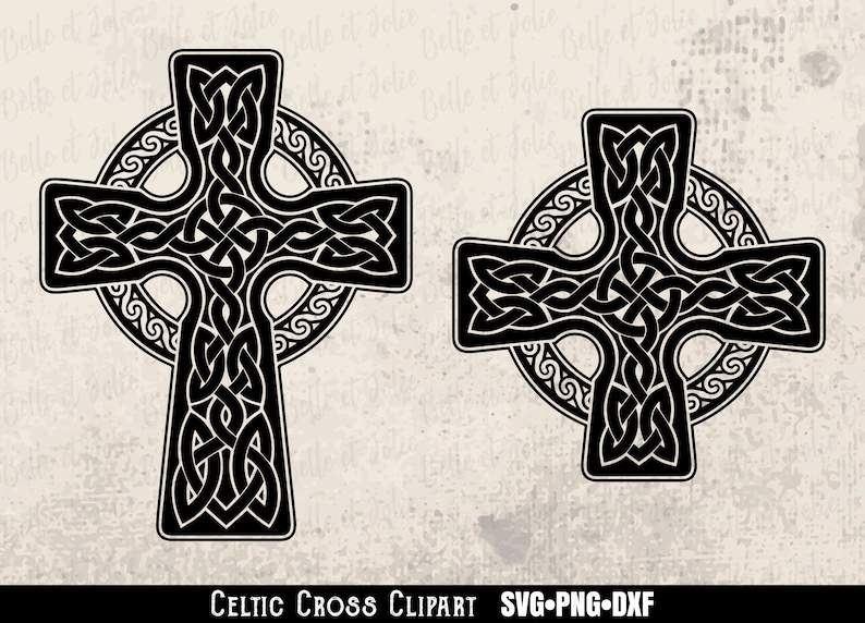 Celtic Cross Clipart SVG PNG High Quality Perfect for your Design