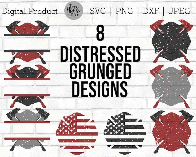 Maltese Cross SVG Bundle, Firefighter SVG, Maltese Cross with Flag Clipart#3