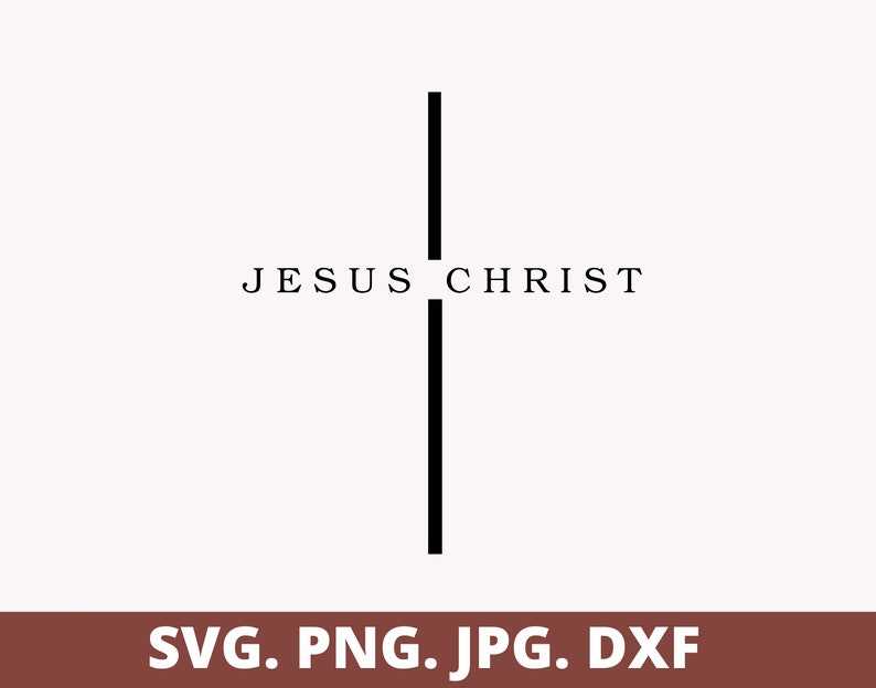 Jesus Christ SVG, Faith SVG, Christian SVG, Religious svg#6