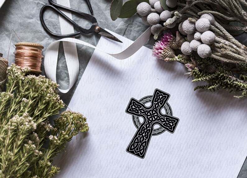Celtic Cross Clipart SVG PNG High Quality Perfect for your Design 