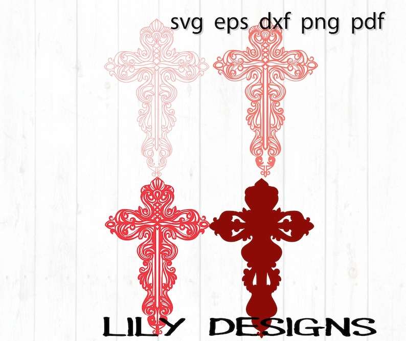 3d faith cross svg layered mandala Easter Christian Jesus memorial gift floral wall art decor multilayer cricut cut file#2