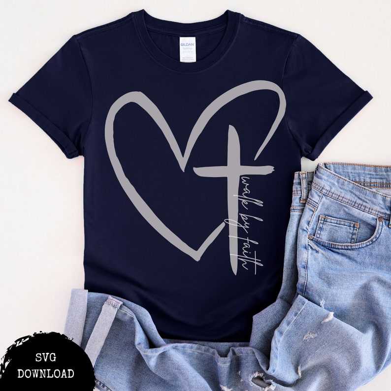 3 Faith T Shirt SVG Files High Quality Perfect for your Design