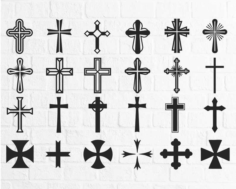 85+ Cross Bundle svg Files Cross svg, Faith Cross svg, Easter Cross svg, Cross Easter svg, Cross Clipart, Cross Svg Files for Cricut#6