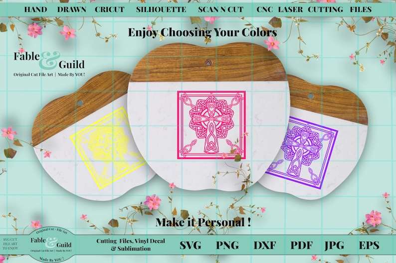 Christian Celtic Cross SVG Cut File for Cricut#5