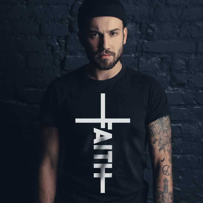 Faith Cross SVG/ DXF/ PNG Bundle - Faith Clipart Bundle - Faith Script - Faith ClipArt - Cut File Cricut - Silhouette#9