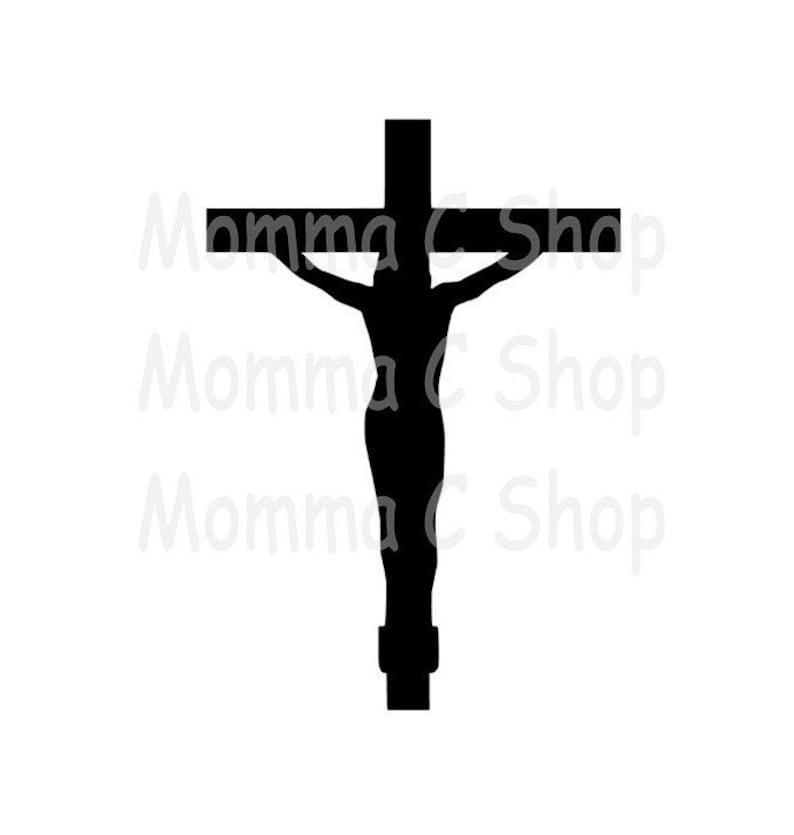 Cross Svg And Jpeg Crucifix Instant Svg Digital Download File Cuttable Jesus God Christ 1333