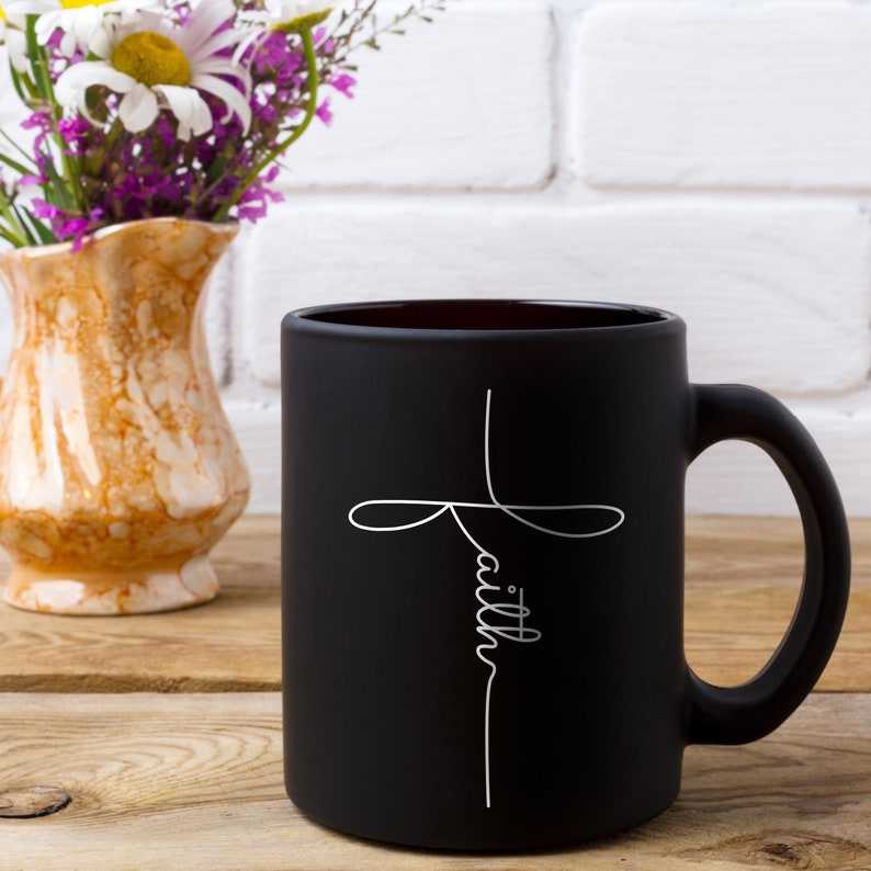 Faith Cross SVG/ DXF/ PNG Bundle - Faith Clipart Bundle - Faith Script - Faith ClipArt - Cut File Cricut - Silhouette#5