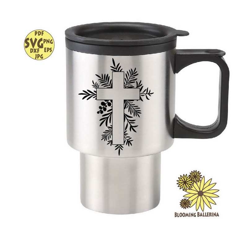 Cross Leaves SVG High Quality Perfect for your Design