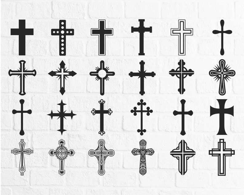 85+ Cross Bundle svg Files Cross svg, Faith Cross svg, Easter Cross svg, Cross Easter svg, Cross Clipart, Cross Svg Files for Cricut#3