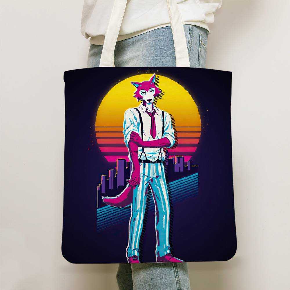 Beastars Totebag Legoshi 80s retro Totebag