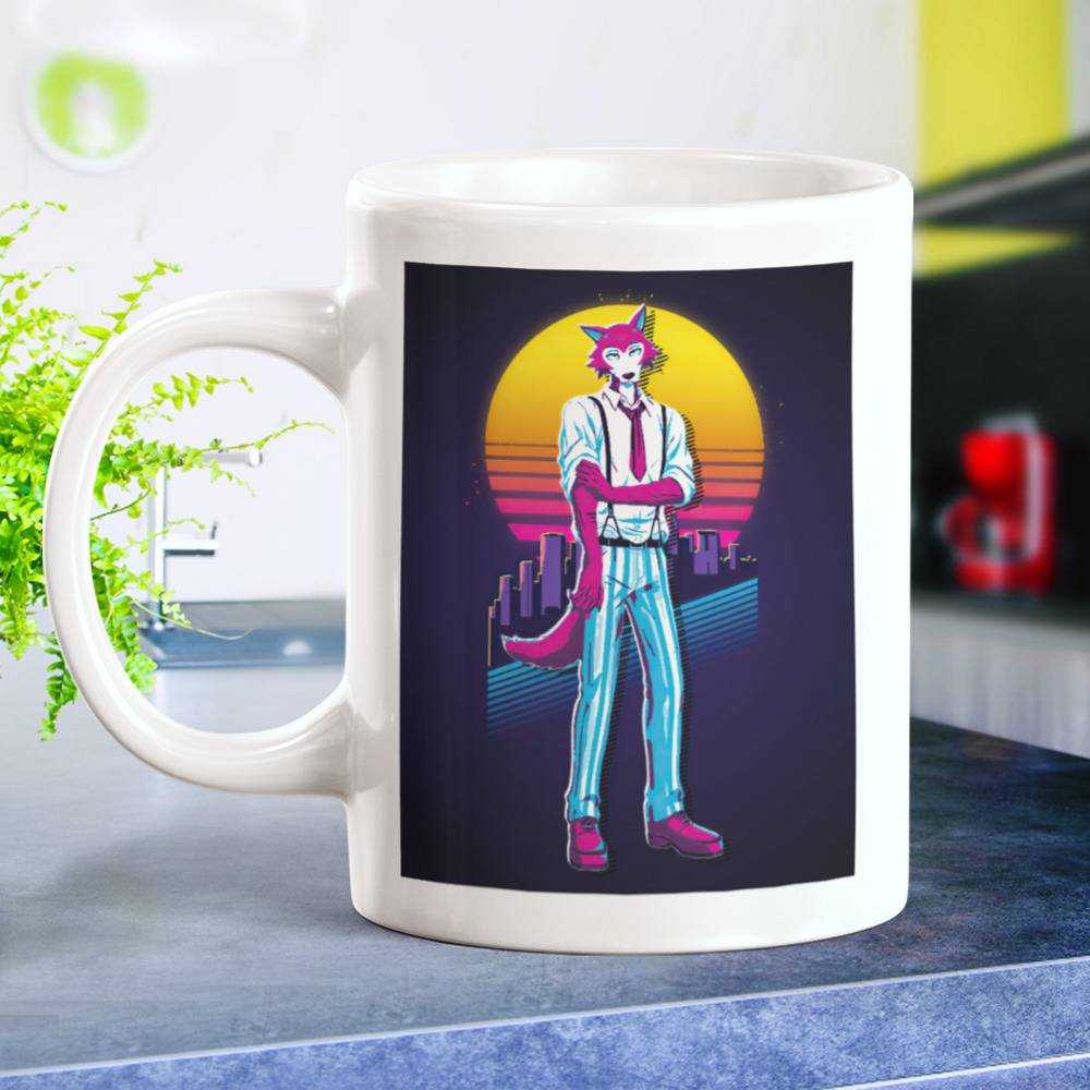 Beastars Mug Legoshi 80s retro Mug