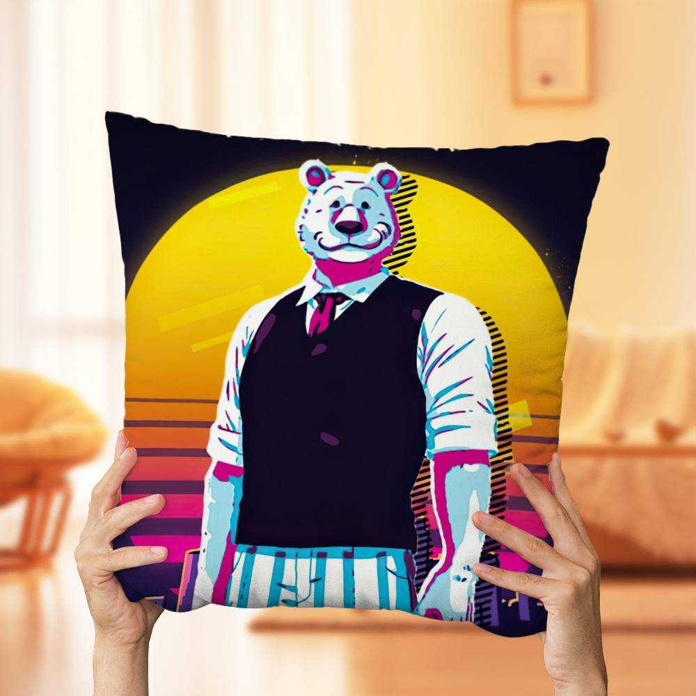 Beastars Pillow Riz 80s retro Pillow