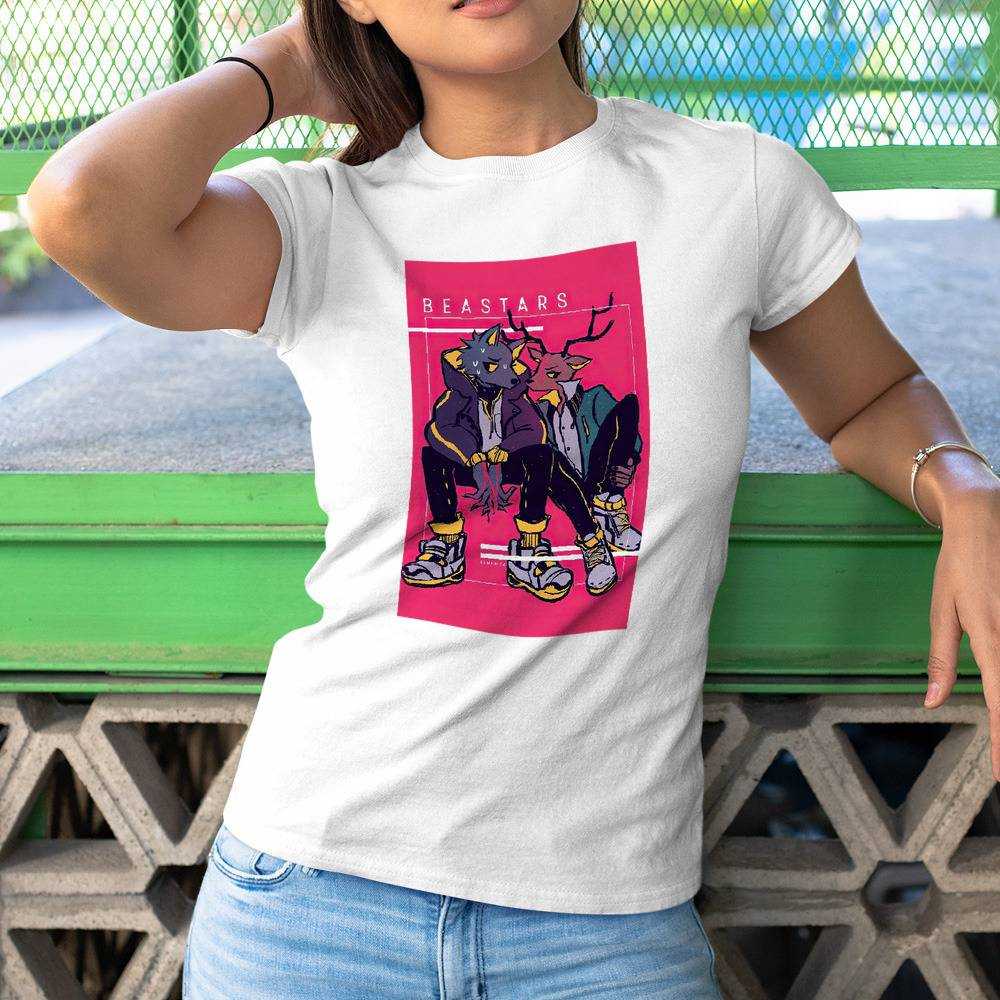 Beastars T-shirt Legoshi and Louis T-shirt Cotton Shirt
