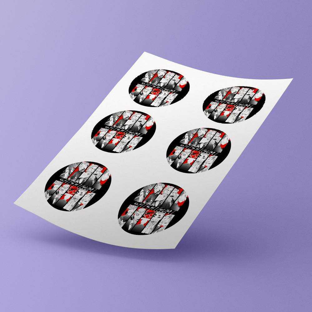 Beastars Round Stickers Shishigumis Decorative Stickers
