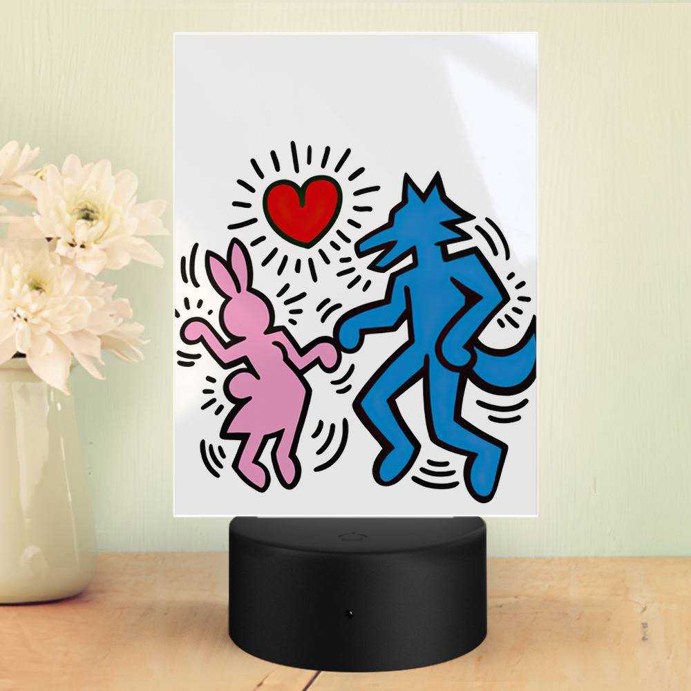 Beastars Lamp Dancing by Beastars Lamp with Plastic Base