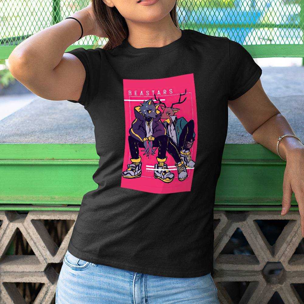 Beastars T-shirt Legoshi and Louis T-shirt Cotton Shirt