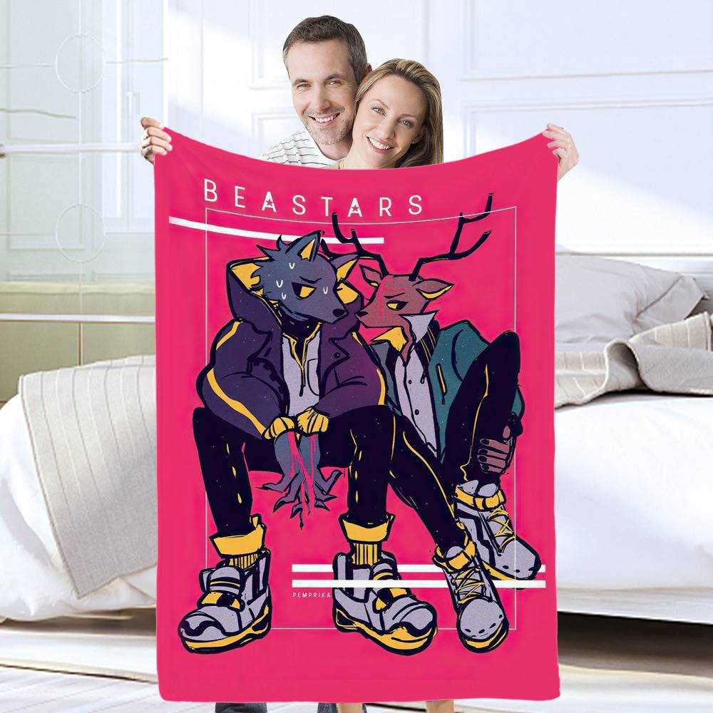 Beastars Blanket Legoshi and Louis Blanket