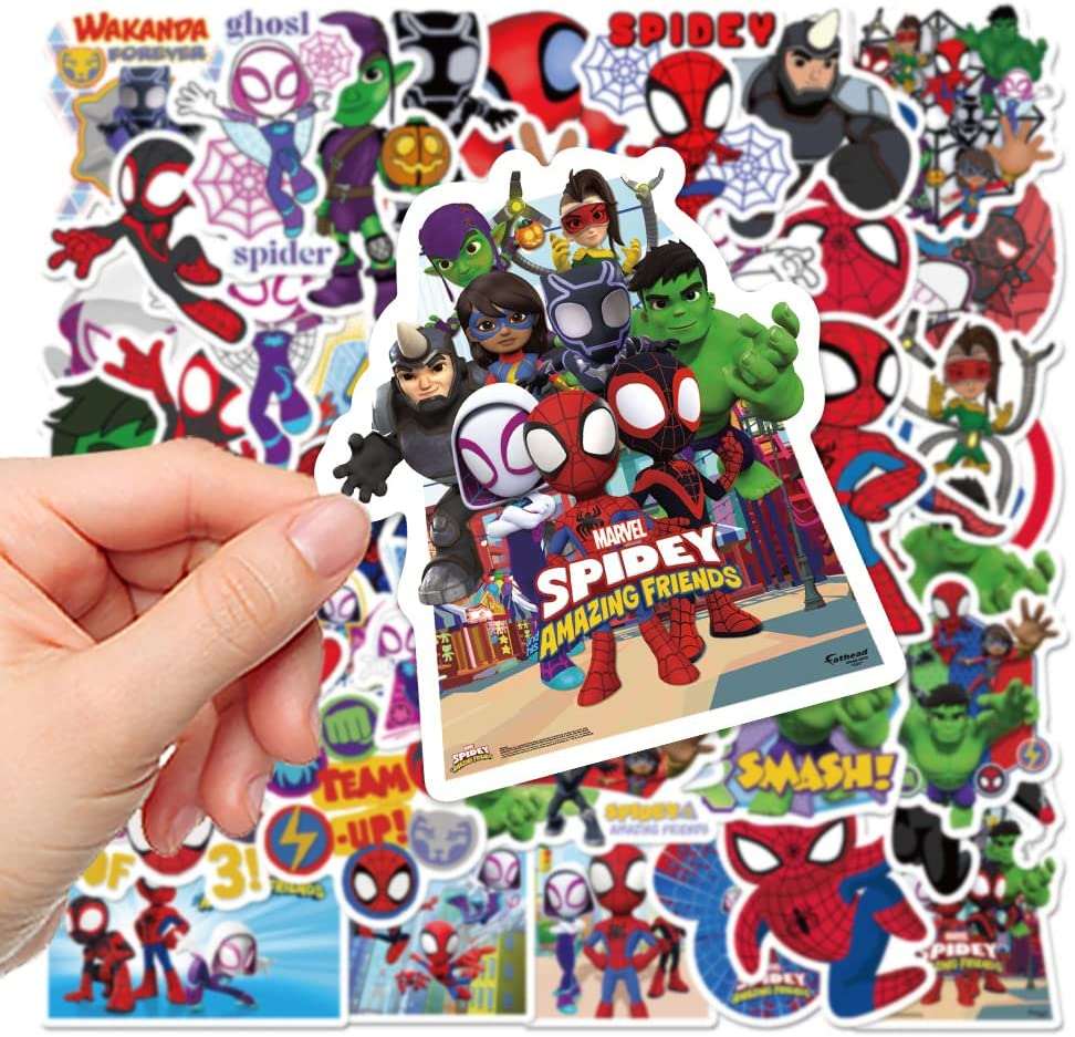 Spidey And His Amazing Friends Sticker is the best way to keep your and  your friend's friendship.