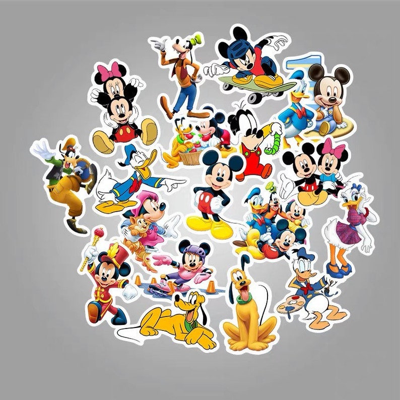 Disney Mickey And Friends Stickers is the best way to keep your and your  friend's friendship.