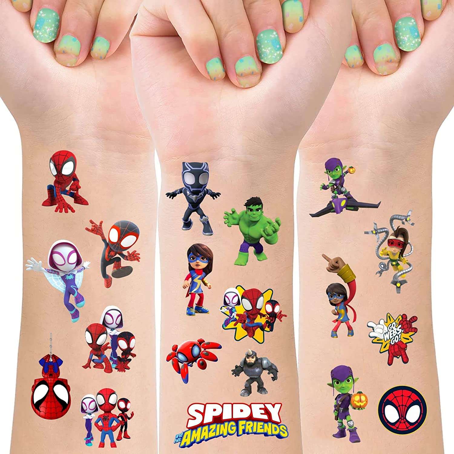 Spidey And His Amazing Friends Stickers is the best way to keep your and  your friend's friendship.