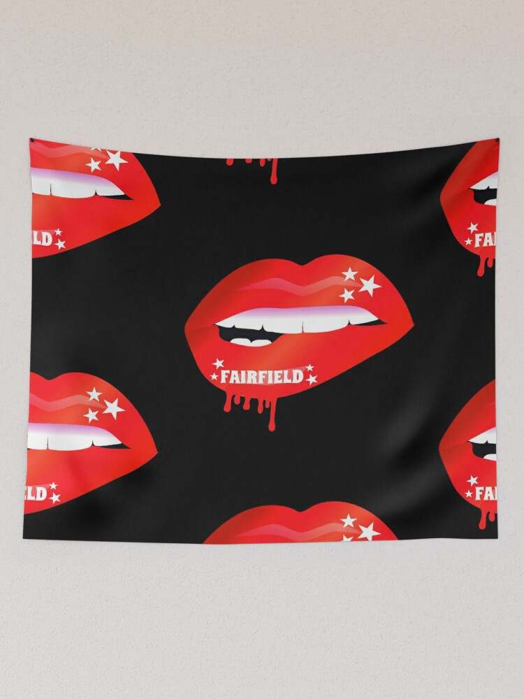 Lips tapestry 2024