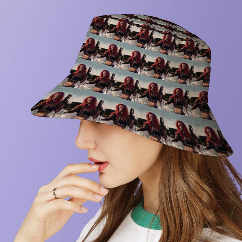 玄関先渡し vaultroom CYBERPUNK BUCKET HAT XL - 帽子