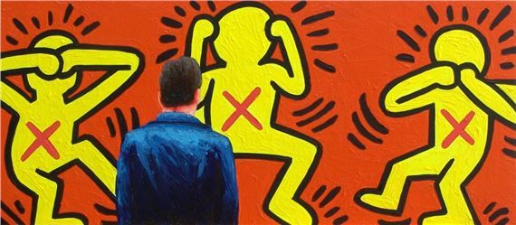 Keith Haring Ignorance = Fear