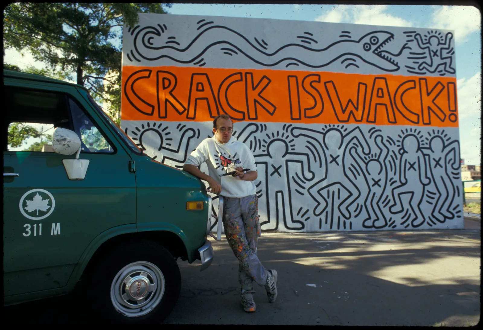 keith haring Crack is Wack