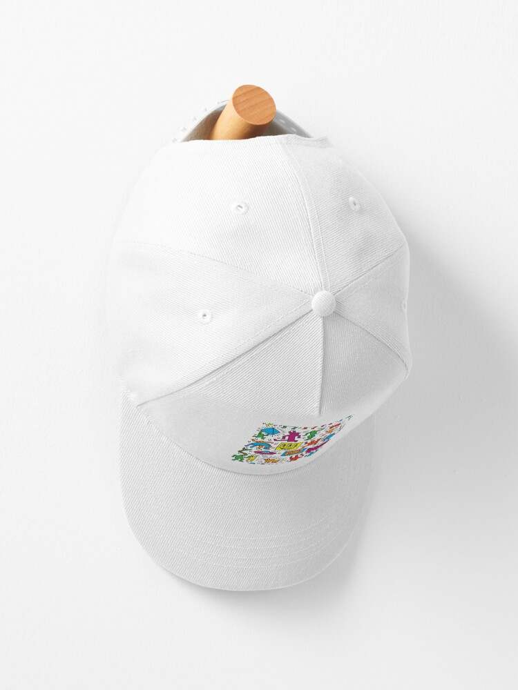 Keith Haring Caps, Its Funny Time Cap#2