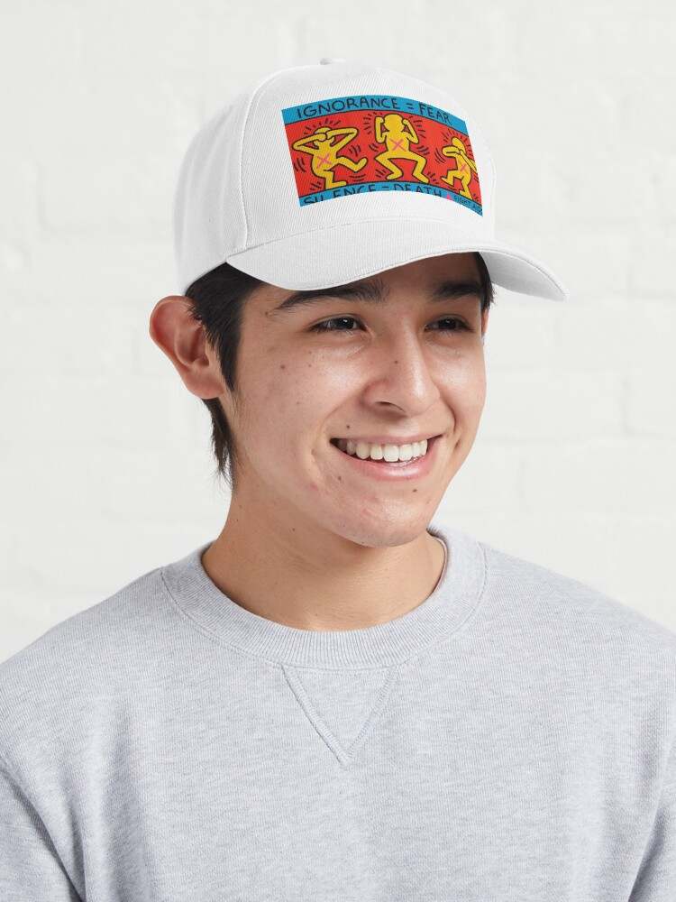 Keith Haring Caps, Fear Ignorance Cap#3