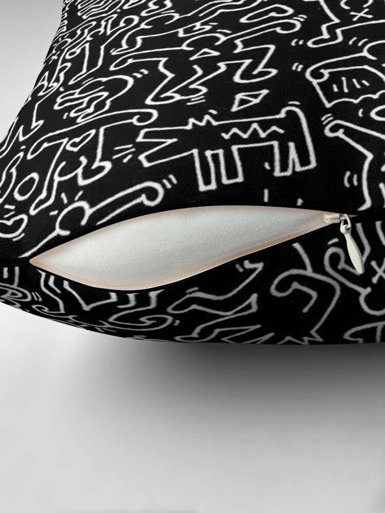 Keith Haring Pillow, Papers Pop Art Pillow#2