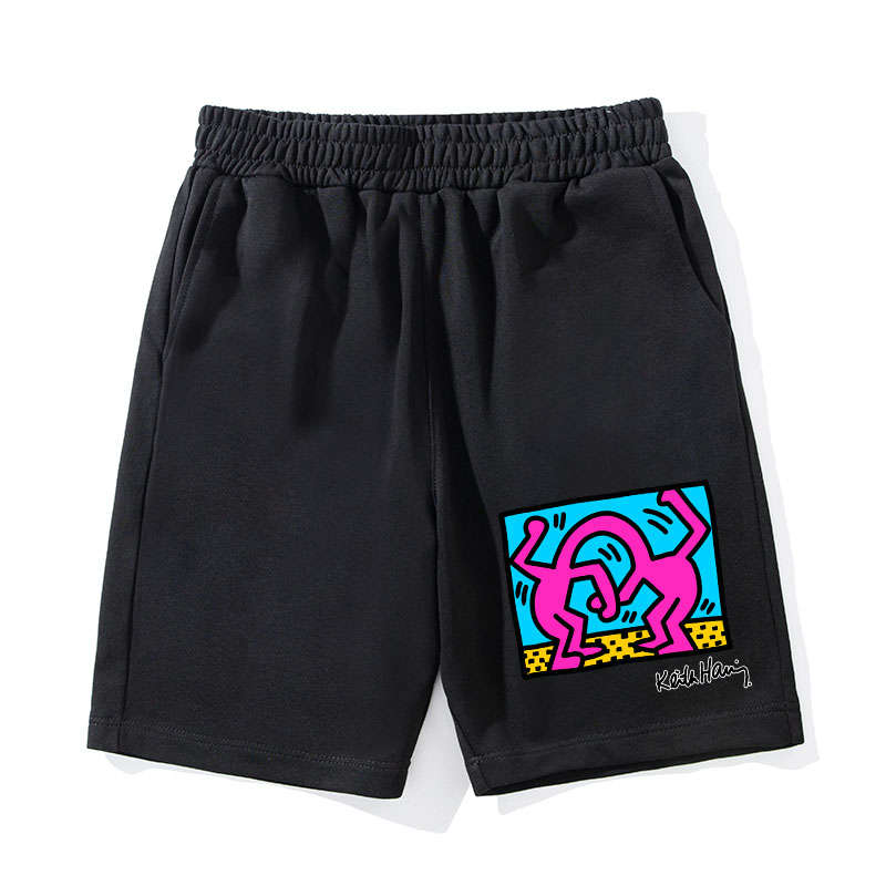 Keith Haring Pop Shop II Shorts Keith Haring Shorts Comfortable and Stylish#1