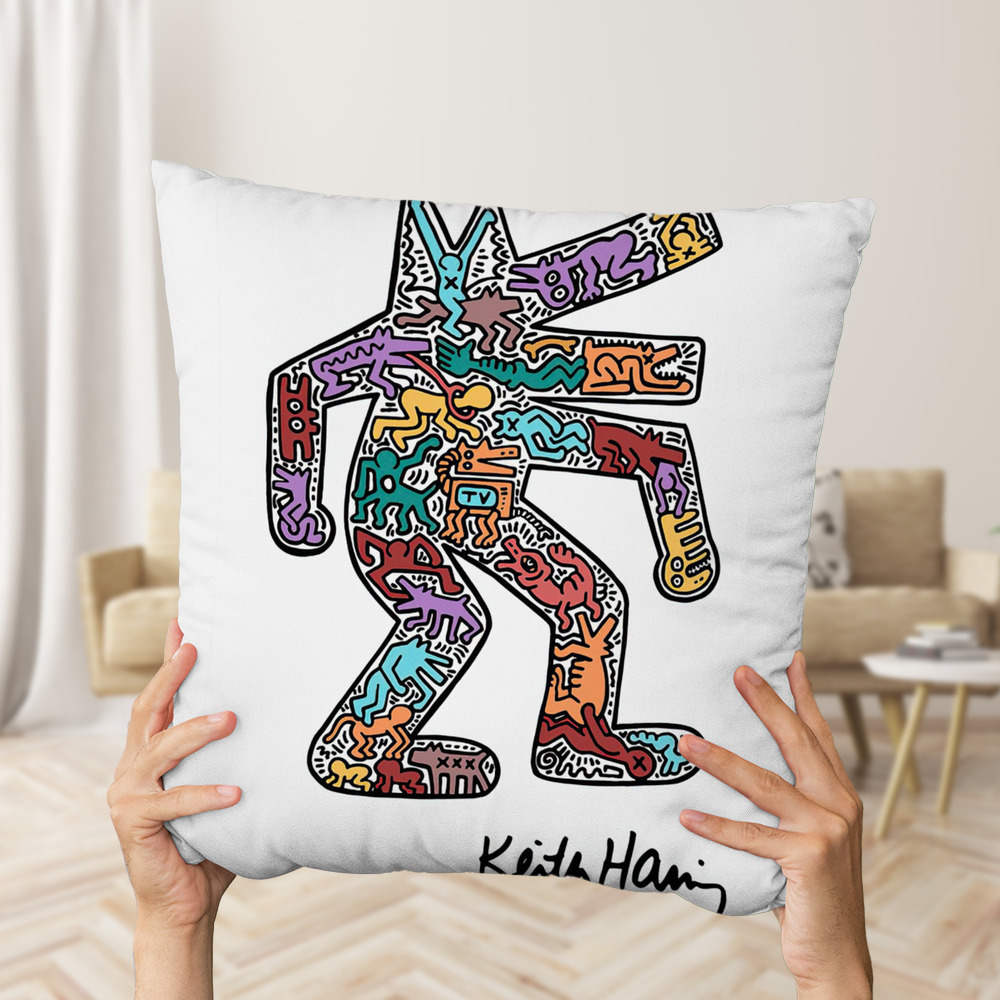 Keith haring pillow online cover