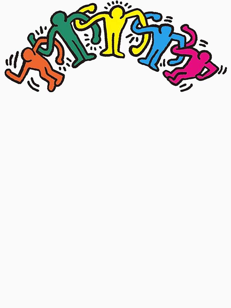 Keith Haring Hoodie, We are Friends Pullover Hoodie#2