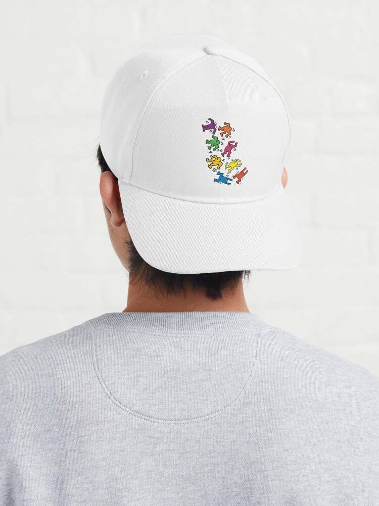 Keith Haring Caps, Dancing Rain Cap#5