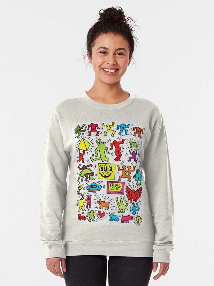 Keith Haring Sweatshirt, Keith Collection Pullover Sweatshirt#1