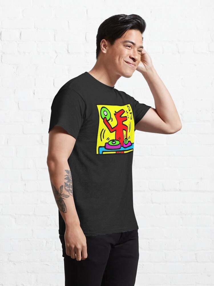 Dj Singing Classic T-Shirt Keith Haring T-shirt The Perfect Gift#4