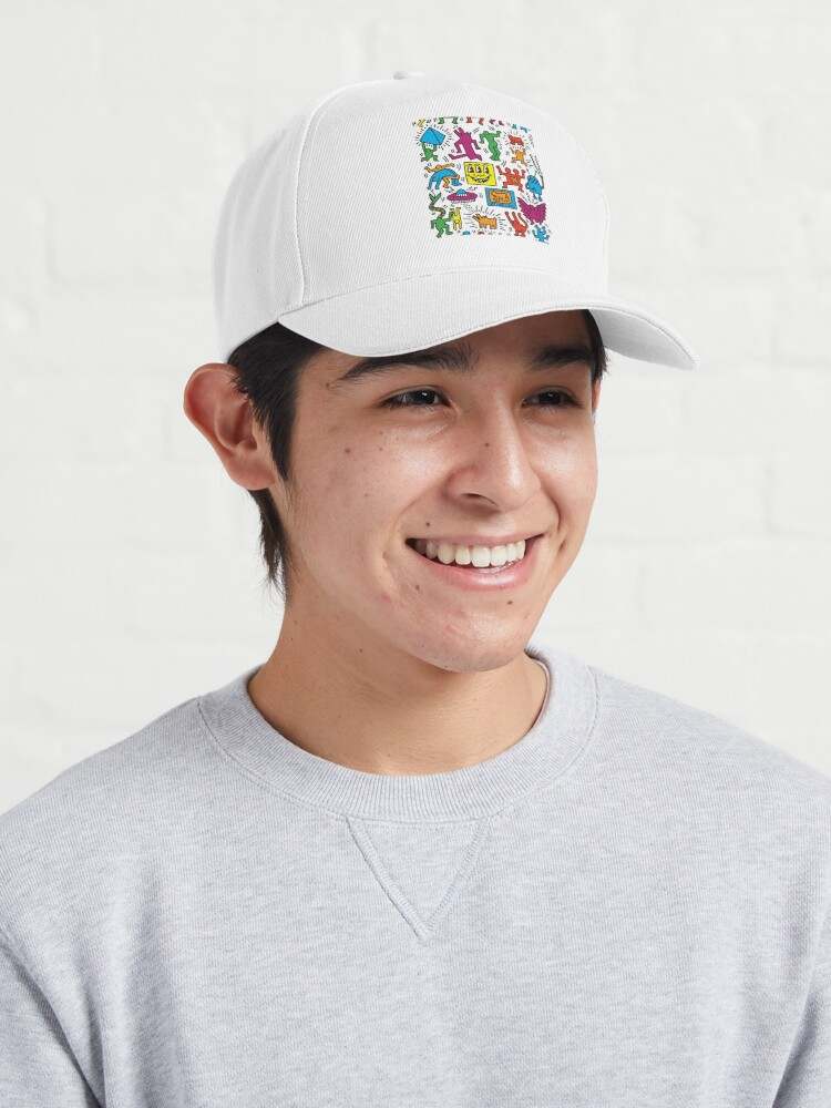 Keith Haring Caps, Its Funny Time Cap#3