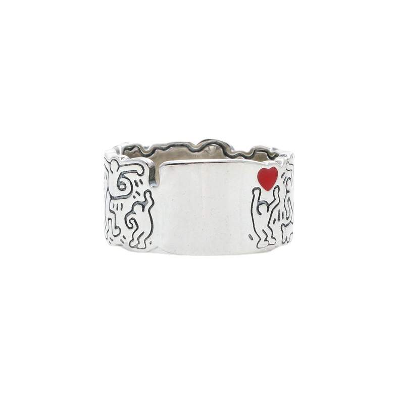 I Heart Art Keith Haring Inspired Apple Watch Band Watch -  Sweden