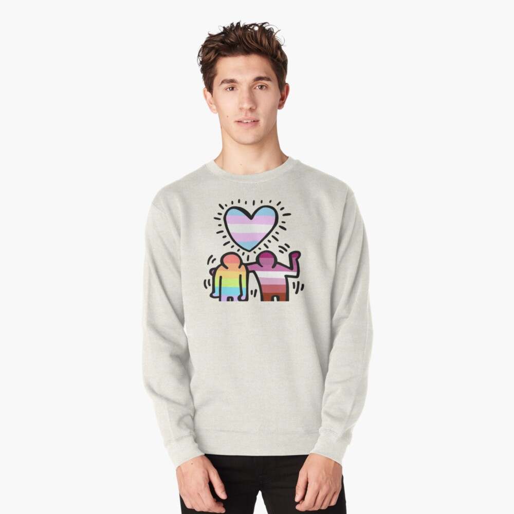 Keith Haring Sweatshirt, Love True Sweatshirt#3
