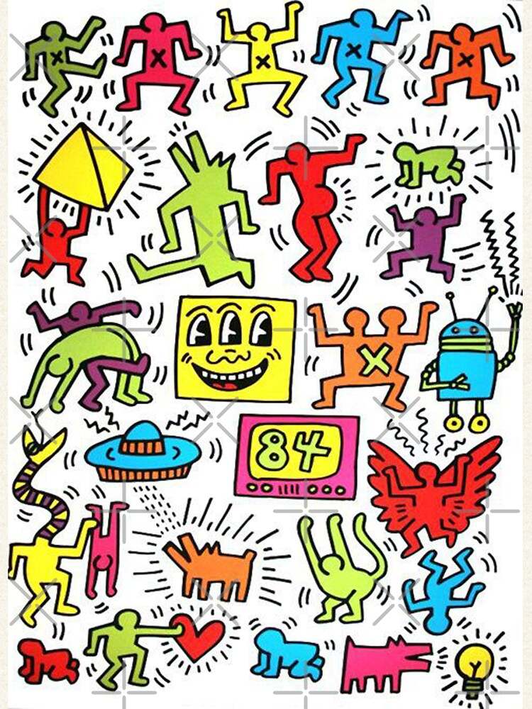 Keith Haring Sweatshirt, Keith Collection Pullover Sweatshirt#2