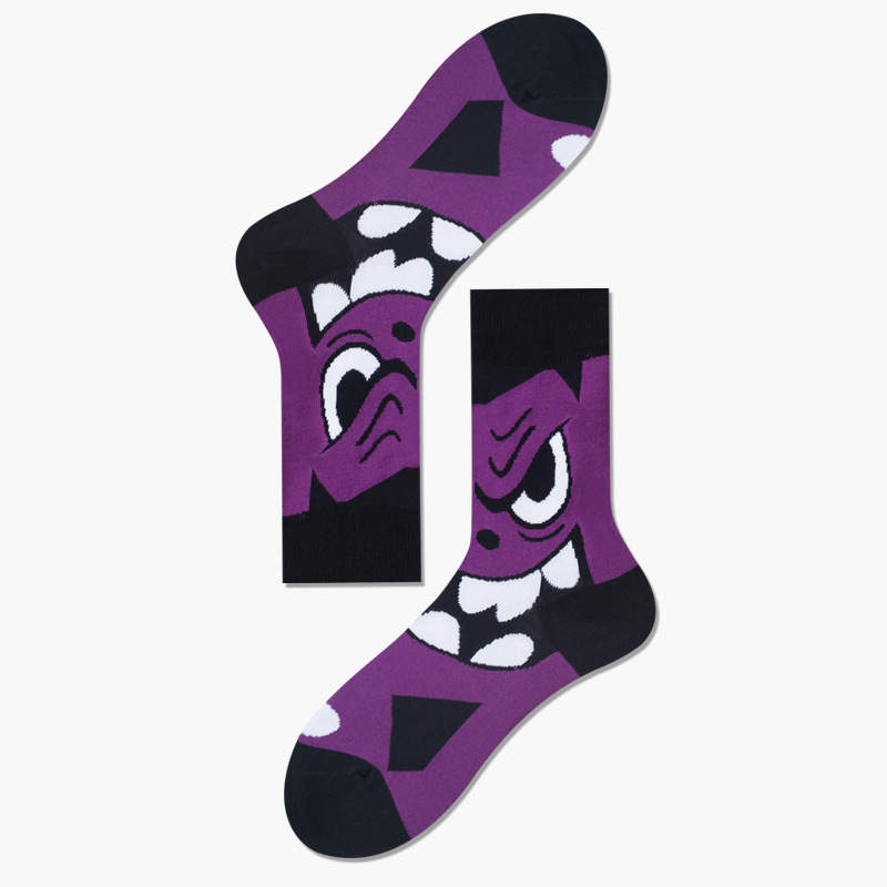 Colorful Socks, Keith Haring Socks Long Socks#6
