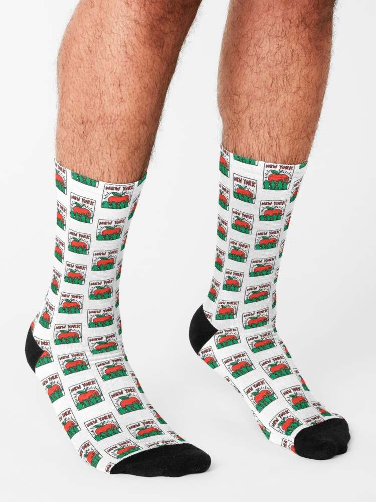 Keith Haring Socks, Apple of Human Socks#3