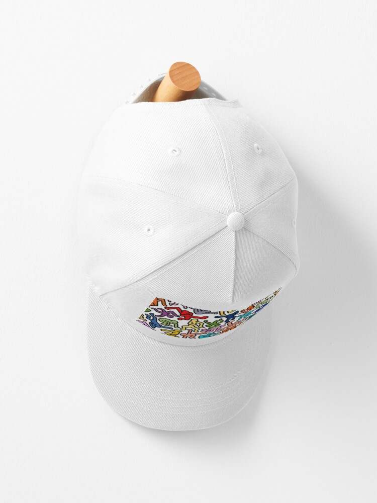 Keith Haring Caps, Breakdance Colour Cap#2