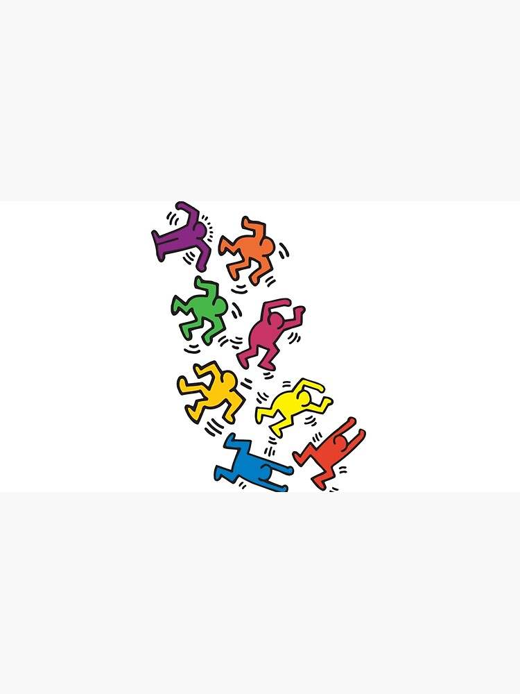 Keith Haring Caps, Dancing Rain Cap#3