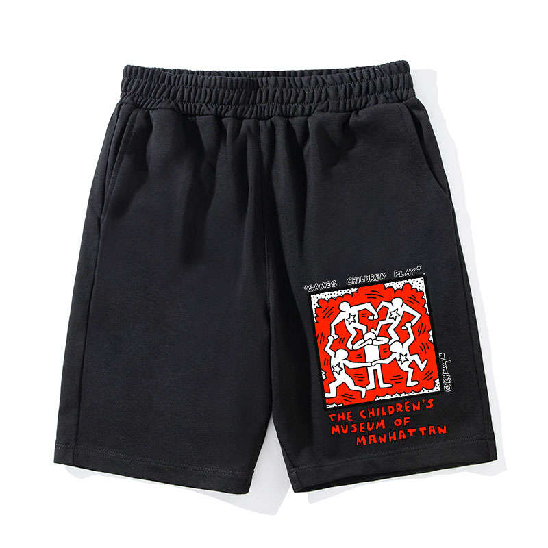 Keith Haring Games Children Play Shorts Gift for Fans#1