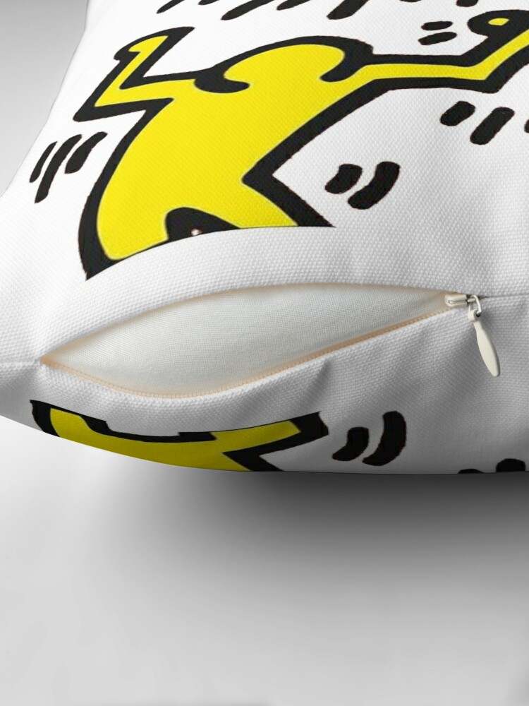 Keith Haring Pillow, Pop Art Earth Planet Pillow#2