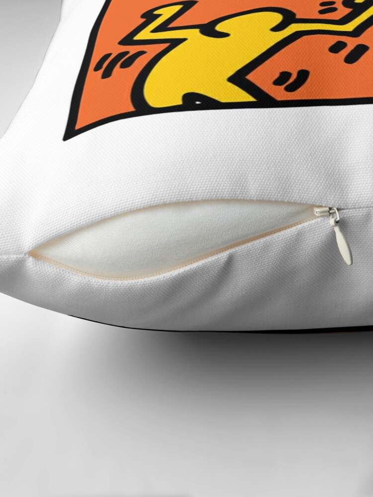 Keith Haring Pillow, Save The Earth Pillow#2