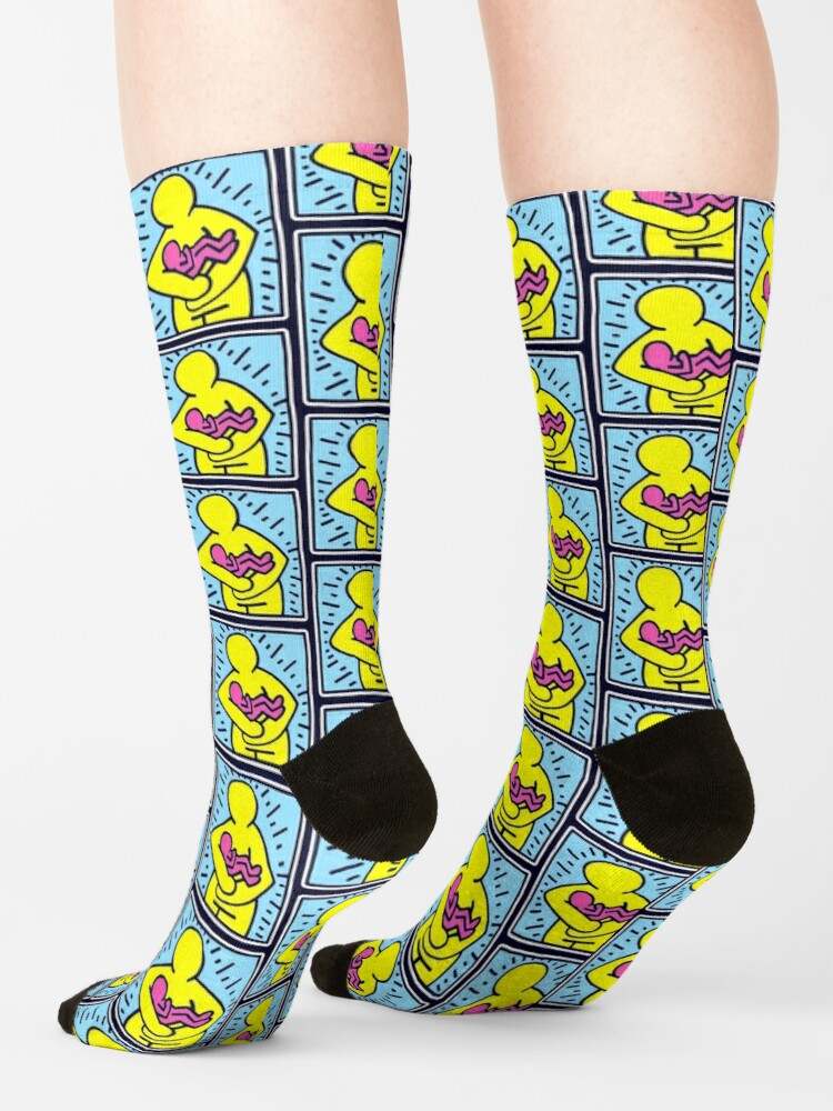 Keith Haring Socks, Sailing With Keith Socks#4